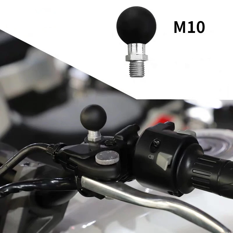 1 inch Minge de Bază M10 X 1,25 Filet de Montare | Motocicleta Motocicleta De Ram Mounts 0